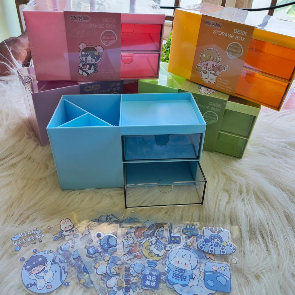Premium Kawaii Multipurpose Organizer - Medium