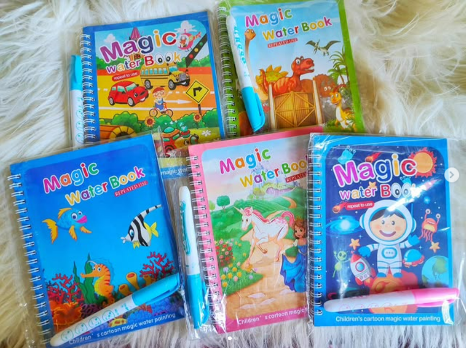 Magic Water Coloring Book