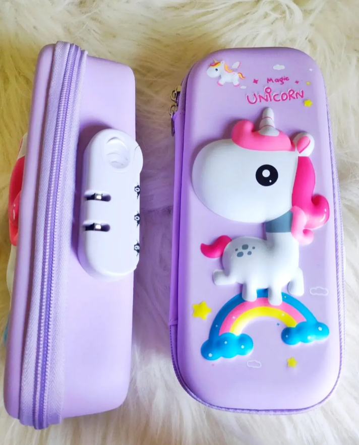 Premium Quality Unicorn Smiggle with Number Lock