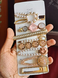 Premium Korean Rhinestone clip set
