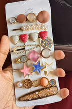 Premium Korean Rhinestone clip set